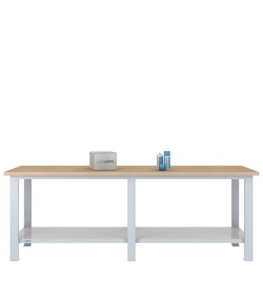 BANCO DA LAVORO 2500x700x885h - Piano in legno multistrato 2