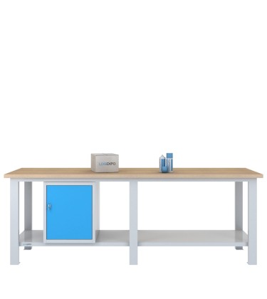 BANCO DA LAVORO 2500x700x885h con 1 sportello 2