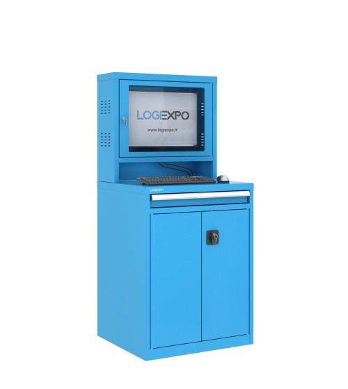 ARMADIO PORTA COMPUTER e PC per aree produttive industriali