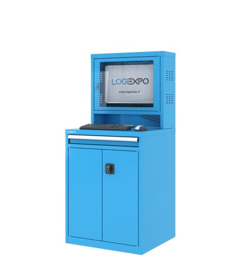 ARMADIO PORTA COMPUTER e PC per aree produttive industriali