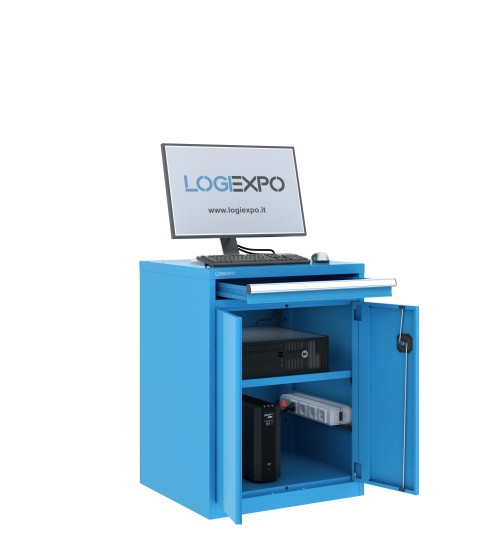 ARMADIO PORTA COMPUTER e PC INDUSTRIALE in versione compatta