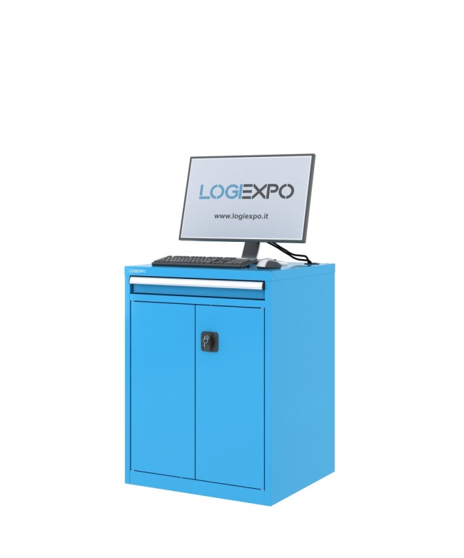 ARMADIO PORTA COMPUTER e PC INDUSTRIALE in versione compatta