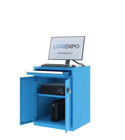 ARMADIO PORTA COMPUTER e PC INDUSTRIALE in versione compatta