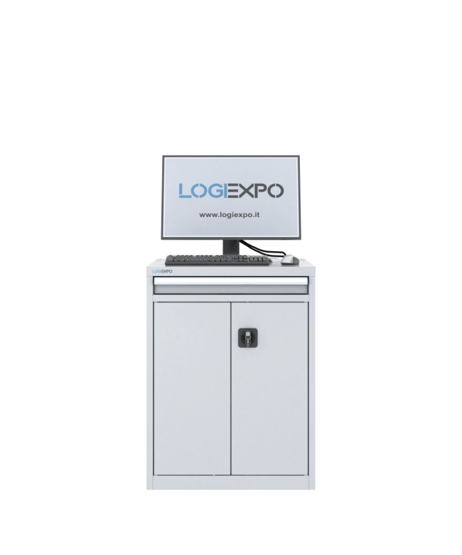 ARMADIO PORTA COMPUTER e PC INDUSTRIALE in versione compatta