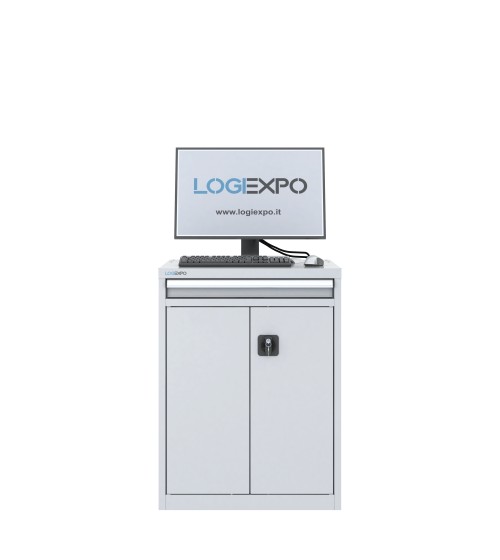 ARMADIO PORTA COMPUTER e PC INDUSTRIALE in versione compatta