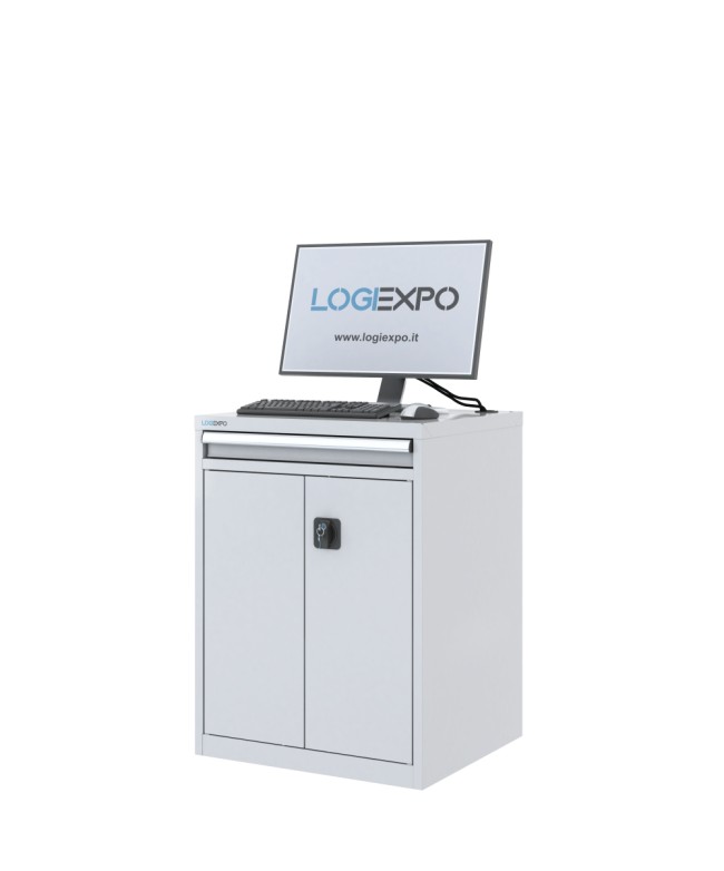 ARMADIO PORTA COMPUTER e PC INDUSTRIALE in versione compatta