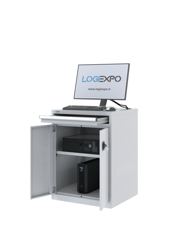 ARMADIO PORTA COMPUTER e PC INDUSTRIALE in versione compatta