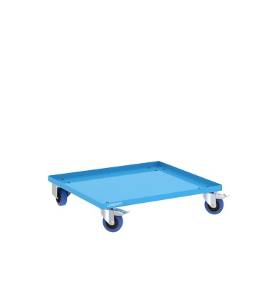 SUPPORTO CON RUOTE per armadi porta computer e PC industriali