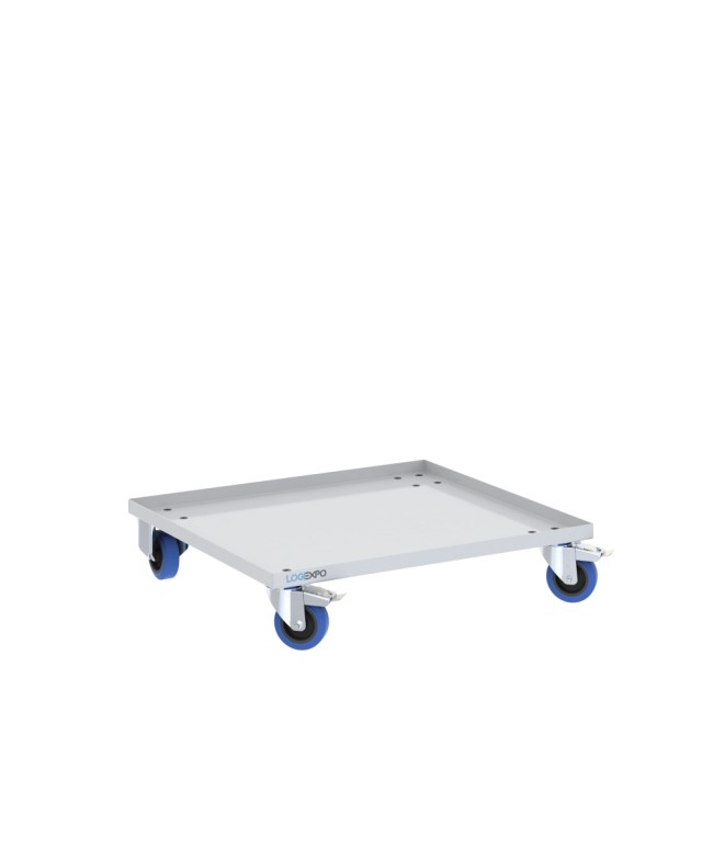 SUPPORTO CON RUOTE per armadi porta computer e PC industriali