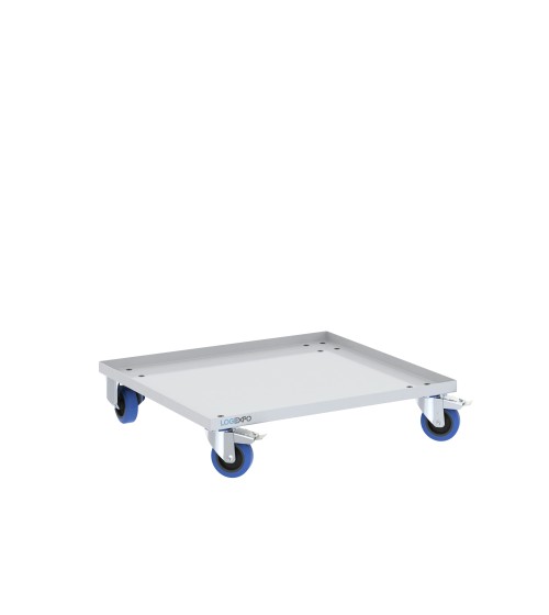 SUPPORTO CON RUOTE per armadi porta computer e PC industriali