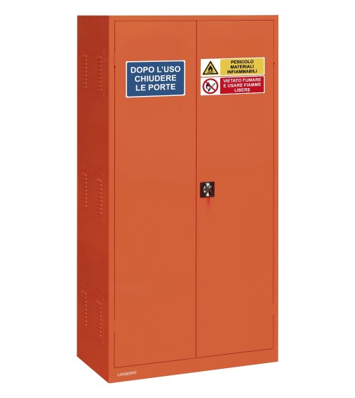 ARMADIO PER INFIAMMABILI – Solventi e vernici