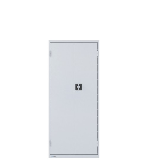 ARMADIO con 90 CONTENITORI a bocca di lupo, chiuso con ante