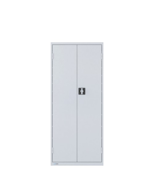 ARMADIO con 60 CONTENITORI a bocca di lupo, chiuso con ante