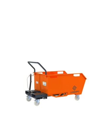 BENNA RIBALTABILE PORTA ROTTAMI da 300 Litri