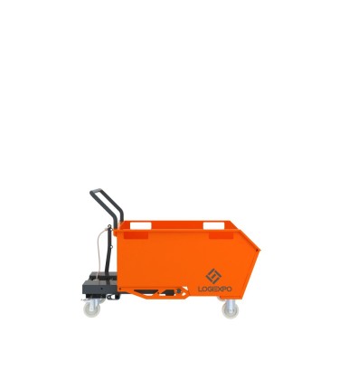 BENNA RIBALTABILE PORTA ROTTAMI da 300 Litri 2