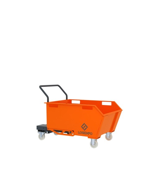 BENNA RIBALTABILE PORTA ROTTAMI da 300 Litri