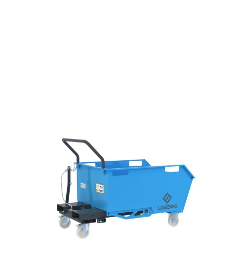 BENNA RIBALTABILE PORTA ROTTAMI da 300 Litri