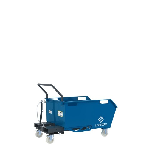 BENNA RIBALTABILE PORTA ROTTAMI da 300 Litri