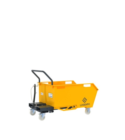 BENNA RIBALTABILE PORTA ROTTAMI da 300 Litri