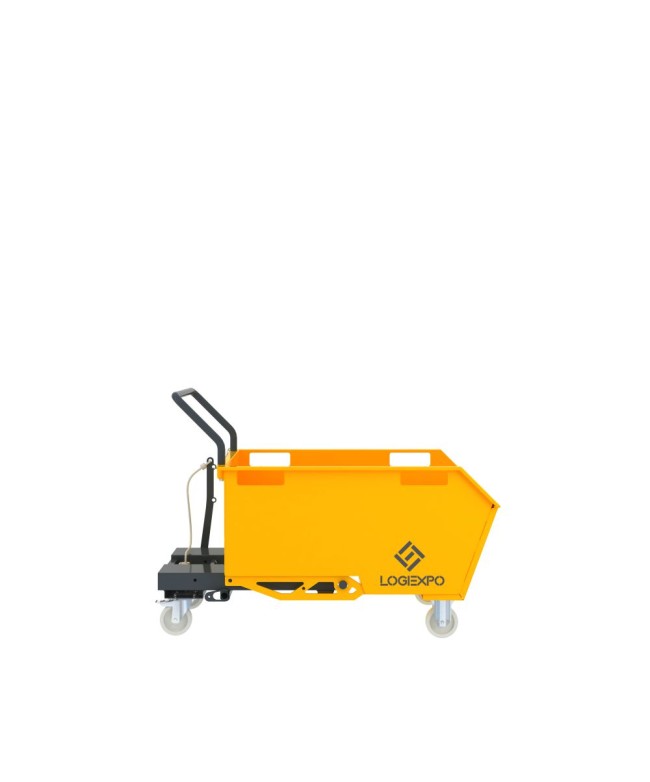 BENNA RIBALTABILE PORTA ROTTAMI da 300 Litri