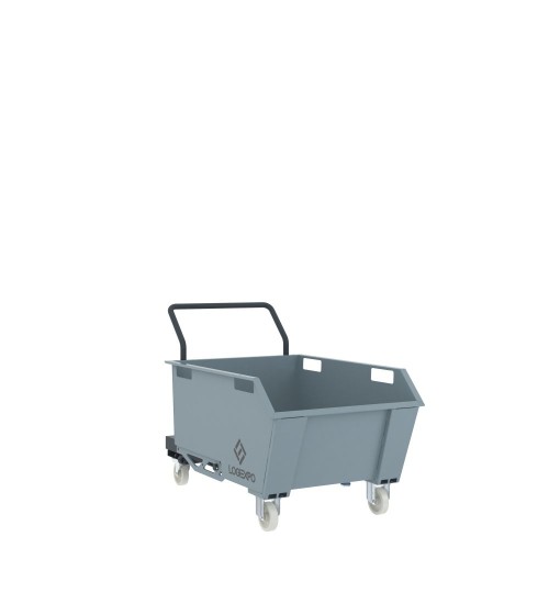 BENNA RIBALTABILE PORTA ROTTAMI da 300 Litri