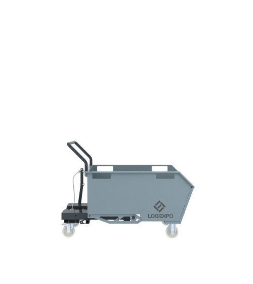 BENNA RIBALTABILE PORTA ROTTAMI da 300 Litri