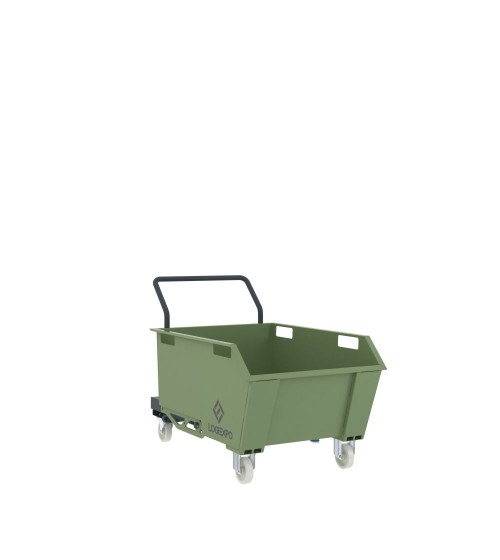 BENNA RIBALTABILE PORTA ROTTAMI da 300 Litri