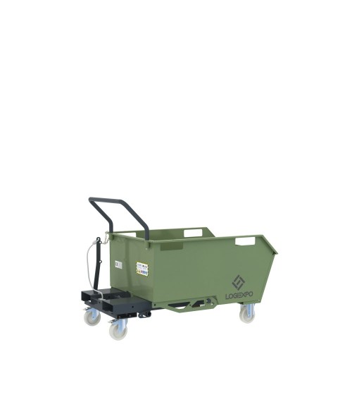 BENNA RIBALTABILE PORTA ROTTAMI da 300 Litri