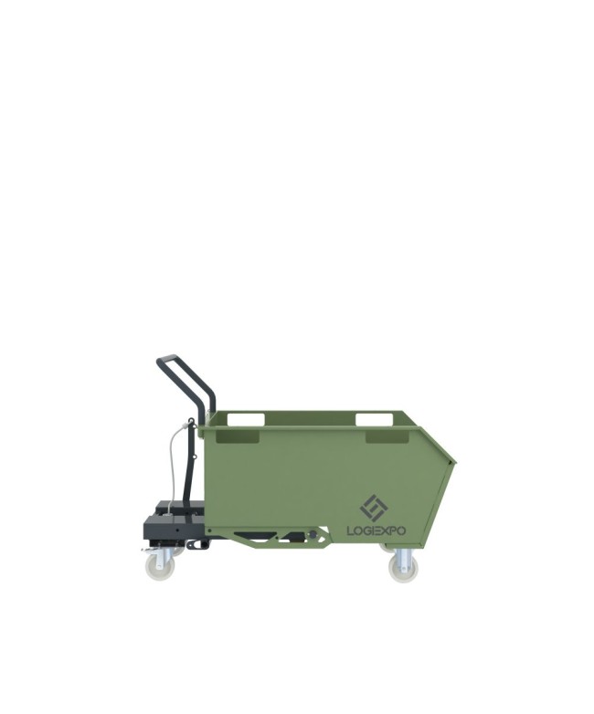 BENNA RIBALTABILE PORTA ROTTAMI da 300 Litri