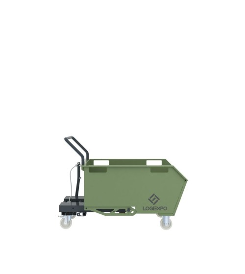 BENNA RIBALTABILE PORTA ROTTAMI da 300 Litri