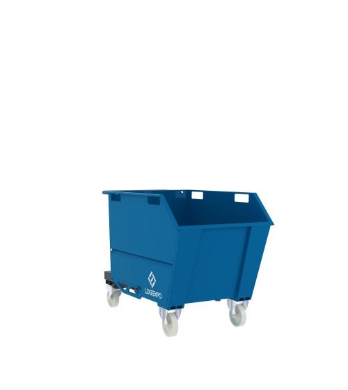 BENNA RIBALTABILE PER MULETTO con capacità 500 Litri