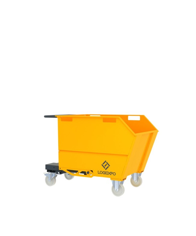 BENNA RIBALTABILE PER MULETTO con capacità 500 Litri