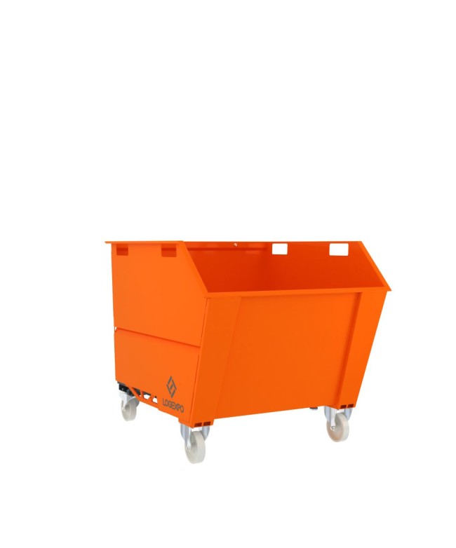 CONTENITORE PORTA ROTTAMI RIBALTABILE da 1000 Litri