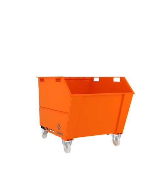 CONTENITORE PORTA ROTTAMI RIBALTABILE da 1000 Litri