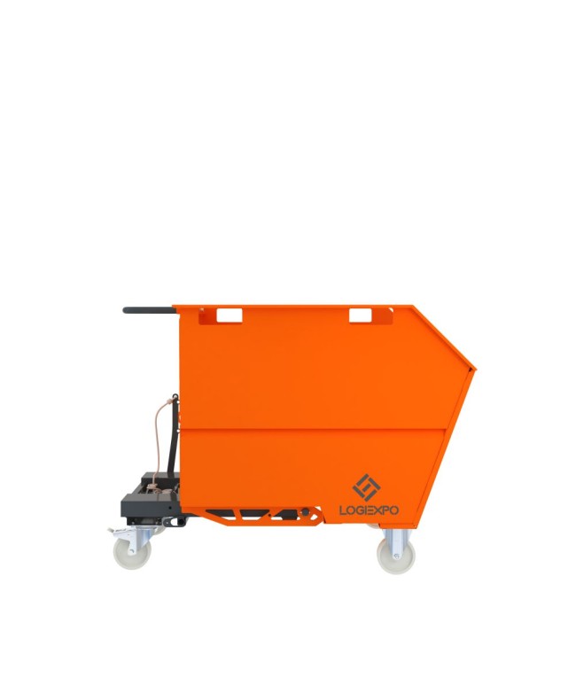 CONTENITORE PORTA ROTTAMI RIBALTABILE da 1000 Litri