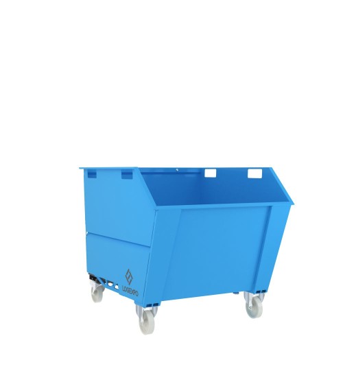 CONTENITORE PORTA ROTTAMI RIBALTABILE da 1000 Litri