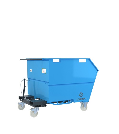 CONTENITORE PORTA ROTTAMI RIBALTABILE da 1000 Litri