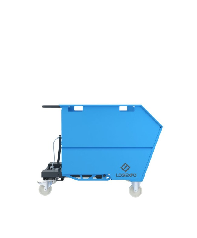 CONTENITORE PORTA ROTTAMI RIBALTABILE da 1000 Litri