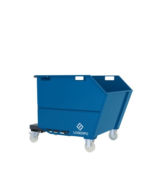 CONTENITORE PORTA ROTTAMI RIBALTABILE da 1000 Litri