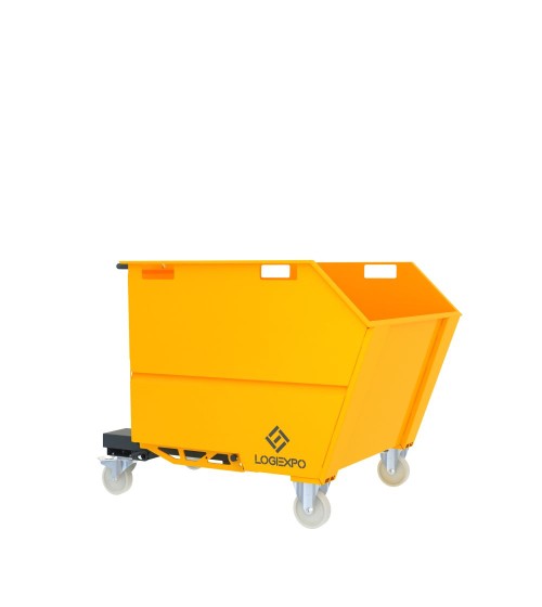 CONTENITORE PORTA ROTTAMI RIBALTABILE da 1000 Litri