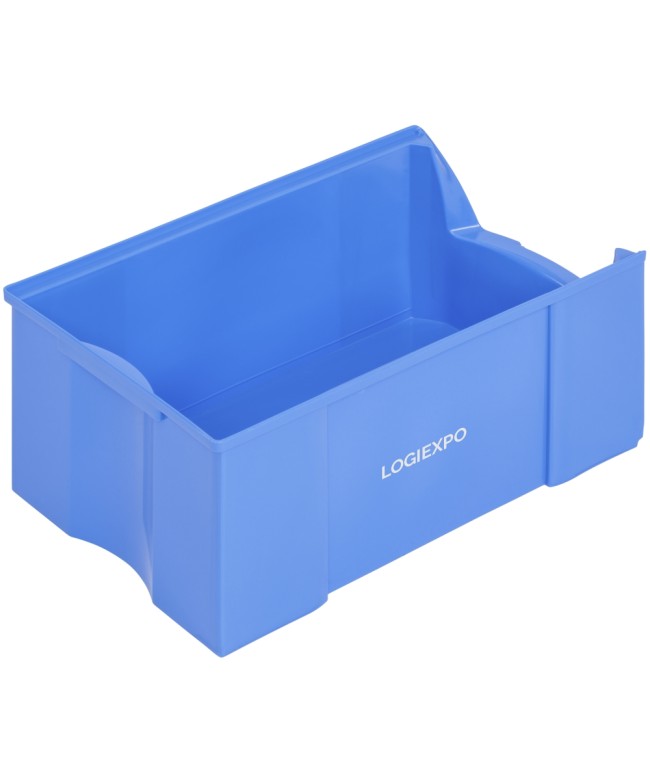 CONTENITORE BOCCA DI LUPO mm 312(L) x 510(P) x 201(H) con becco inclinato