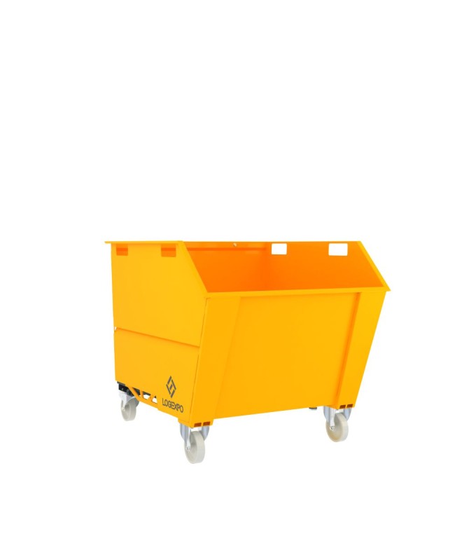 CONTENITORE PORTA ROTTAMI RIBALTABILE da 1000 Litri