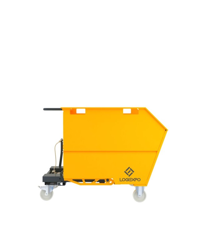 CONTENITORE PORTA ROTTAMI RIBALTABILE da 1000 Litri