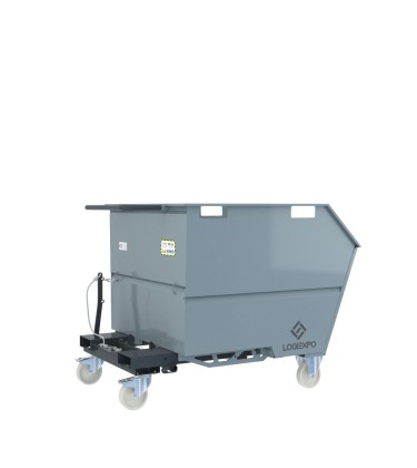 CONTENITORE PORTA ROTTAMI RIBALTABILE da 1000 Litri