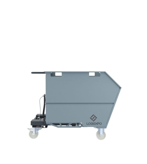 CONTENITORE PORTA ROTTAMI RIBALTABILE da 1000 Litri