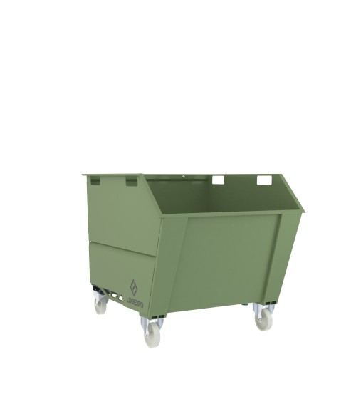 CONTENITORE PORTA ROTTAMI RIBALTABILE da 1000 Litri