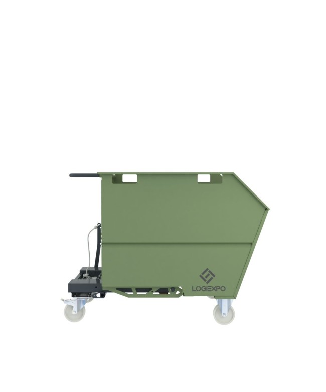 CONTENITORE PORTA ROTTAMI RIBALTABILE da 1000 Litri