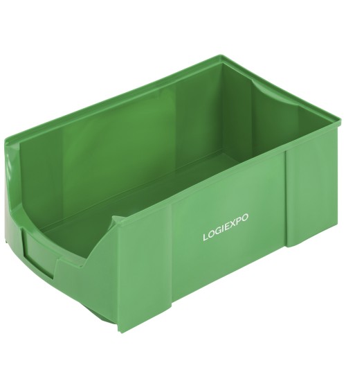 CONTENITORE BOCCA DI LUPO mm 312(L) x 510(P) x 201(H) con becco inclinato