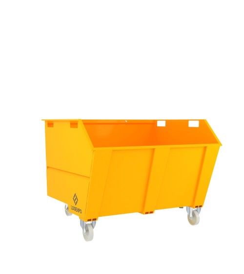 CONTENITORE RIBALTABILE PORTA ROTTAMI da 1350 Litri