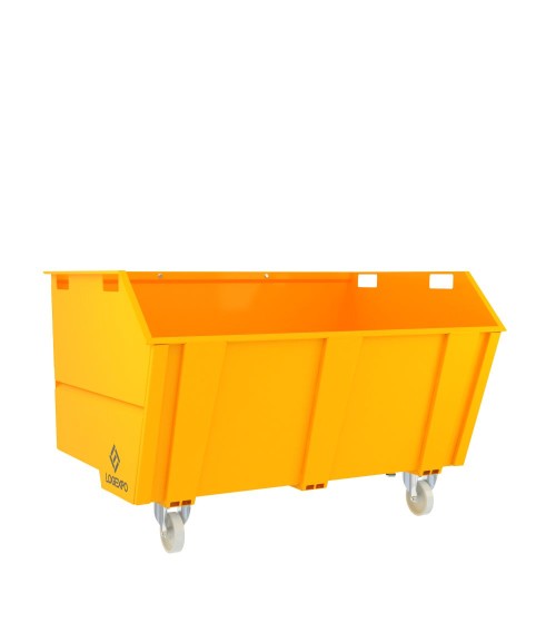 CONTENITORE PER ROTTAMI E RIFIUTI con benna ribaltabile da 1600 Litri